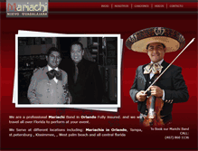 Tablet Screenshot of mariachinuevoguadalajara.com